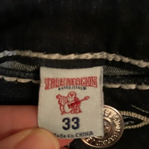 True Religion Black Skinny Jeans - Picture 4 of 4